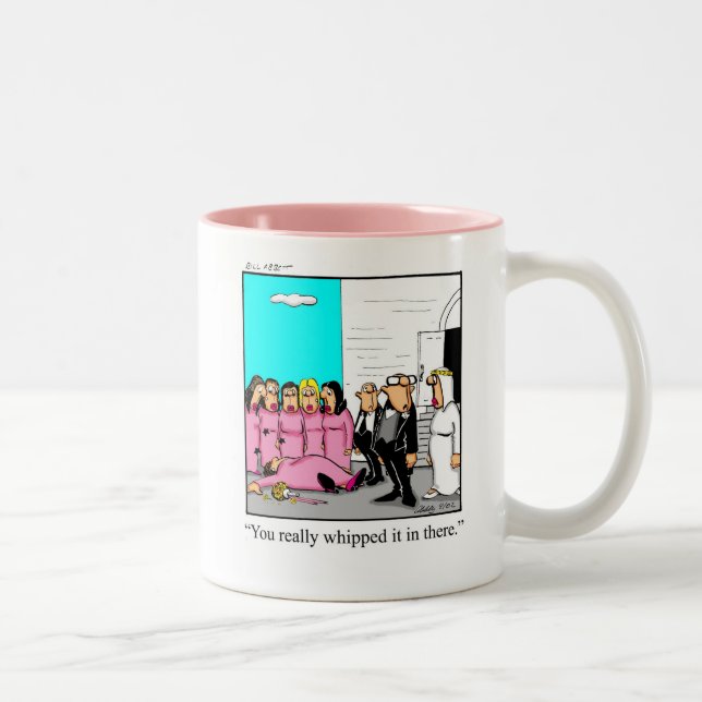 Funny Bride/Wedding Humour Mug (Right)