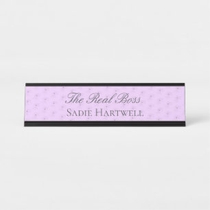 Funny Bride Wedding Name Plate