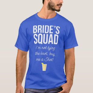 Funny Bride's Squad Bachelorette Party T-shirt