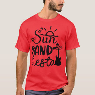 Funny Bridesmaid Bride Bachelorette Party Sun Sand T-Shirt