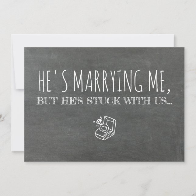 Funny Bridesmaid / Maid of Honour Proposal Invitation (Front)