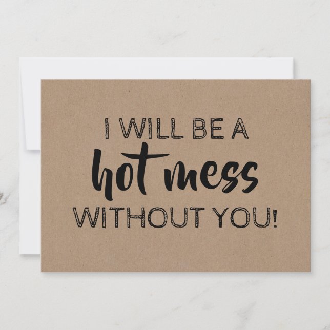 Funny Bridesmaid / Maid of Honour Proposal Invitation (Front)