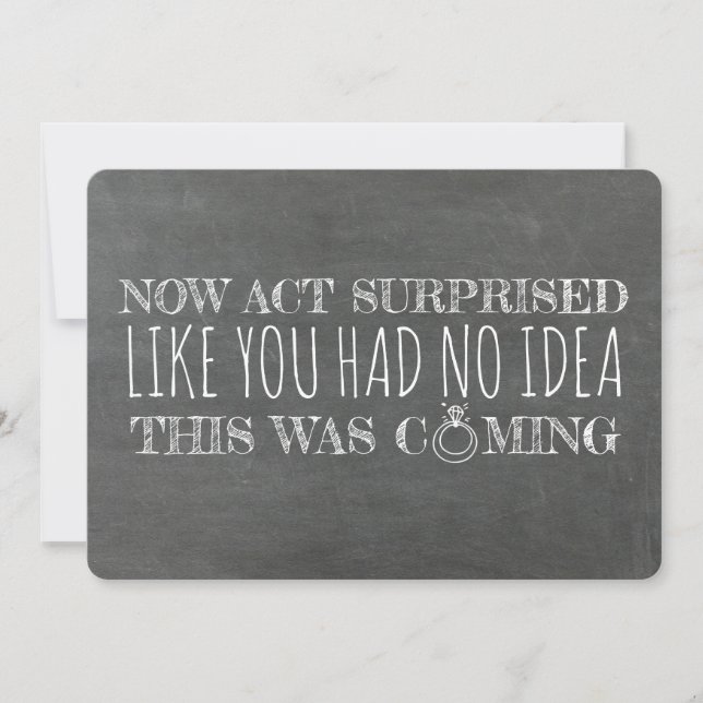 Funny Bridesmaid / Maid of Honour Proposal Invitation (Front)