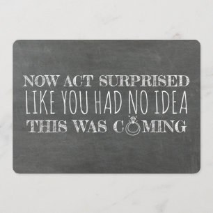 Funny Bridesmaid / Maid of Honour Proposal Invitation