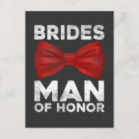 Funny Bridesman Wedding Bridal Party Quote