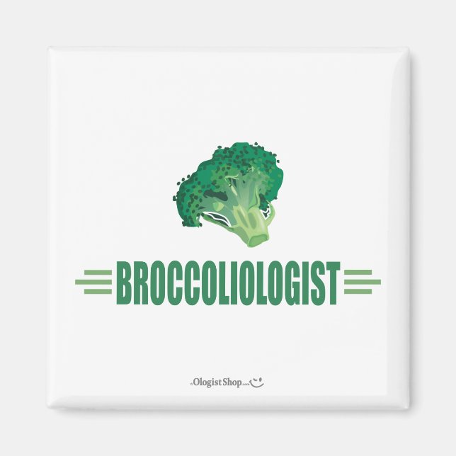 Funny Broccoli Magnet (Front)