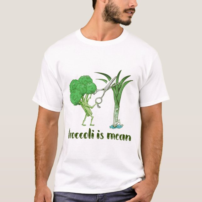 Funny broccoli T-Shirt (Front)