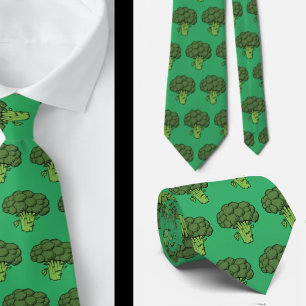 Funny Broccoli Végétal Gag Cadeau Cravate cravate