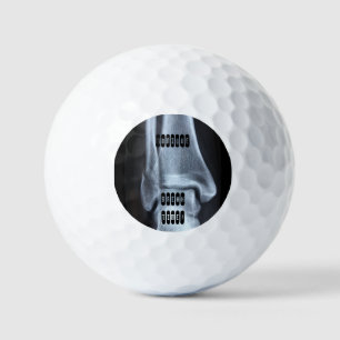 Funny Broken Fibula Xray "Break Time"    Golf Balls