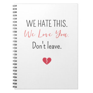 Funny Broken Heart Succ Without You Sarcastic Pun Notebook