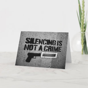 Funny Brother Gun Humour de carte d'anniversaire