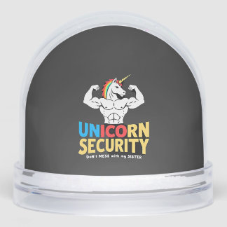 Funny Brother Unicorn Security Dont Mess With My S