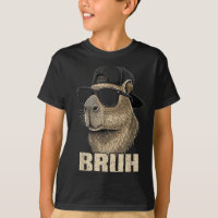 Funny Bruh Meme Capybara Lover Cool Sungles For Me