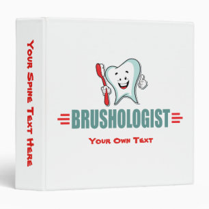 Funny Brushing Teeth Binder