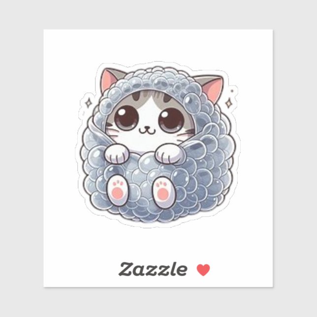 Funny bubble cat (Sheet)