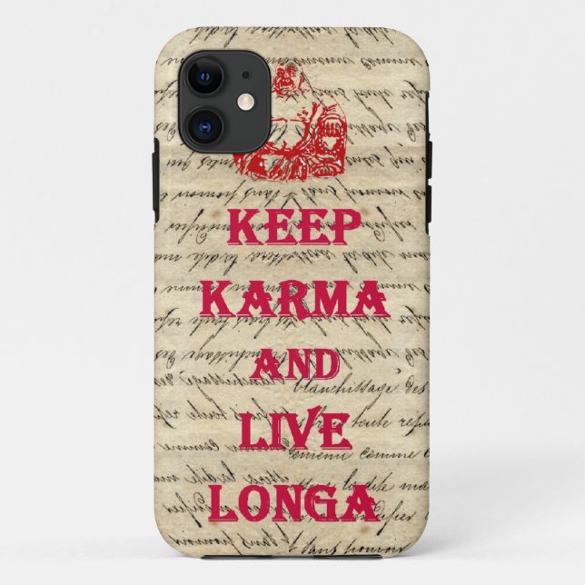 Funny Buddha saying Case-Mate iPhone Case (Back)