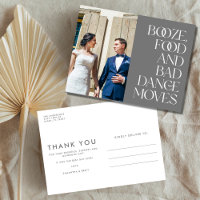 Funny Budget Wedding Thank You