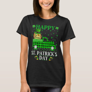 Funny Buffalo Plaid Green Truck Sepak Takraw St Pa T-Shirt