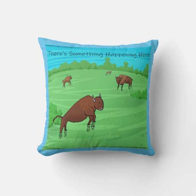 Funny Buffalo Springfield For What Its Worth  Throw Pillow (Front)