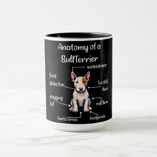 Funny Bull Terrier Dog Mug