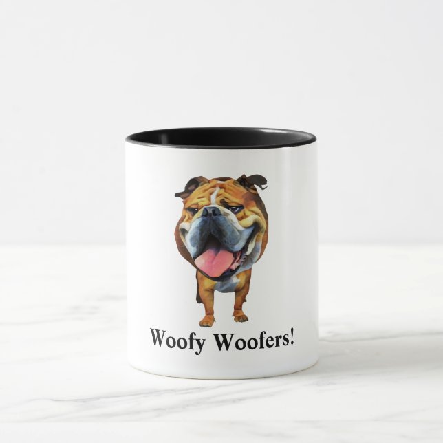 Funny Bulldog Mug (Center)
