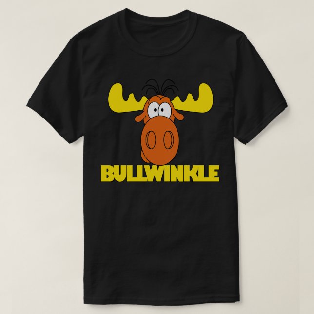 Funny Bullwinkle T-Shirt (Design Front)