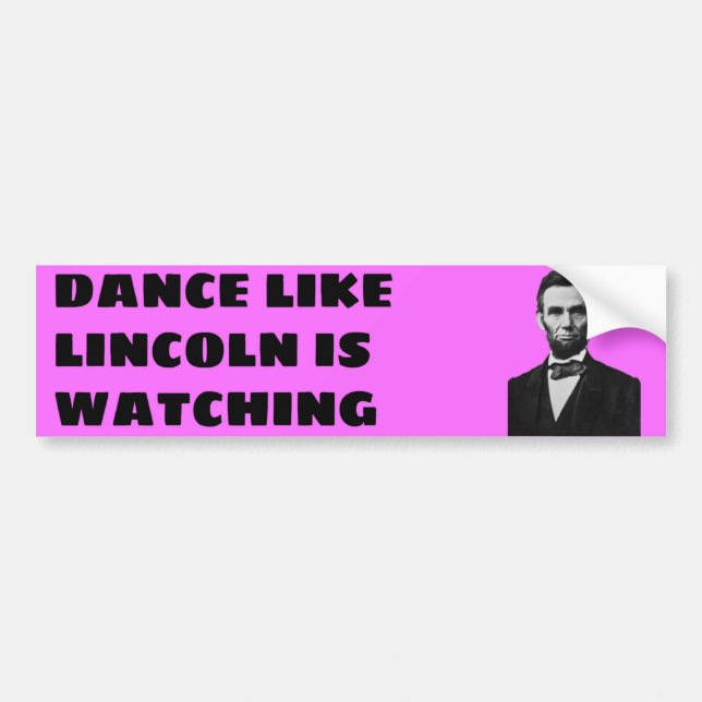 Funny Bumper Sticker (Front)