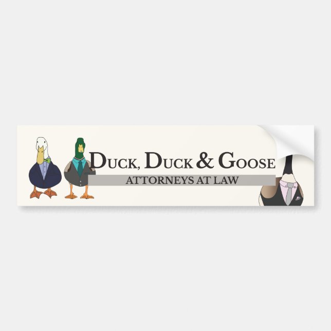 Funny Bumper sticker (Front)