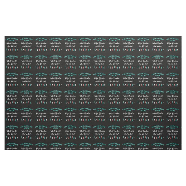 Funny Bunco Player Novelty Pattern Pink,Black Fabric (Fat Quarter)