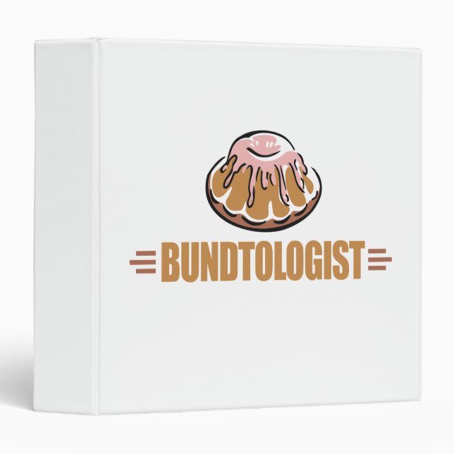 Funny Bundt Cake Binder (Front/Spine)
