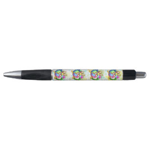Funny Bunny biting an Easter Egg Pen
