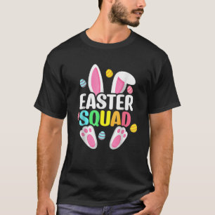 Funny Bunny Easter Squad Family Matching Easter Da T-Shirt