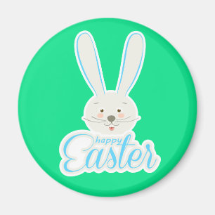 FUNNY BUNNY Happy Easter Eggs Hunt Party Cute Magn Magnet
