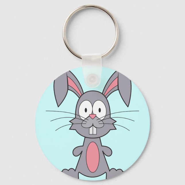 Funny Bunny Keychain (Front)