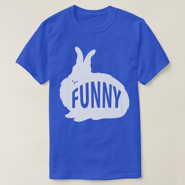 Funny Bunny - Rabbit Pun Premium  T-Shirt (Design Front)