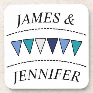 Funny Bunting Names Coaster