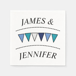 Funny Bunting Names Napkin