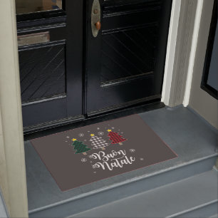 Funny Buon Natale Italy Xmas Holiday Italian Chris Doormat