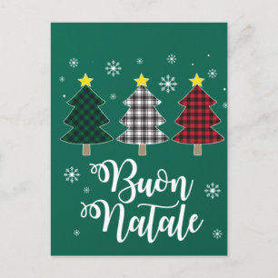 Funny Buon Natale Italy Xmas Holiday Italian Chris Postcard