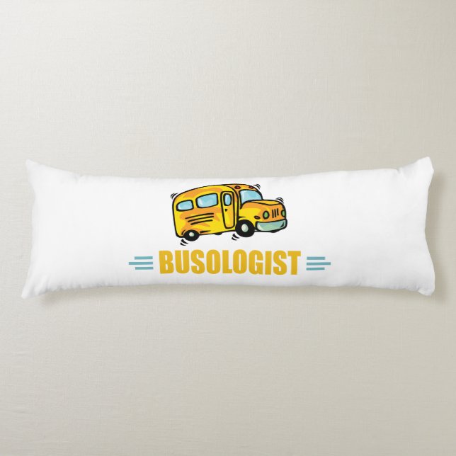 Funny Bus Driver Body Pillow (Front)