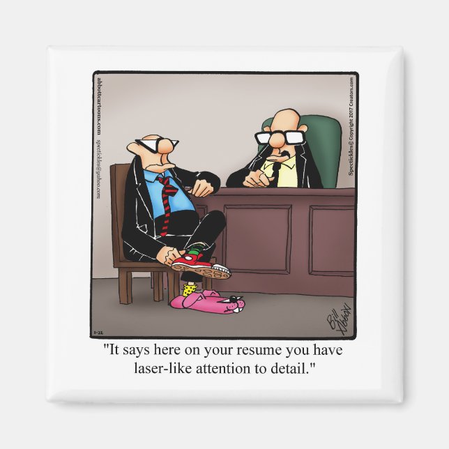 Funny Business Humour Magnets (Front)
