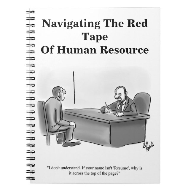 Funny Business Humour Notebook (Front)