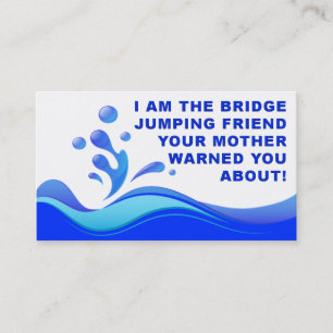 Funny Business Personal Introduction Card