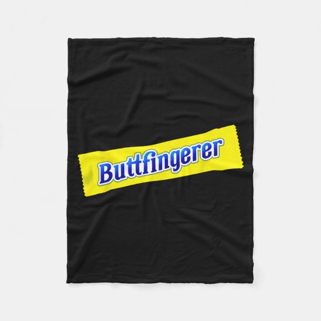 Funny Buttfingerer Inappropriate Offensive Adult D Fleece Blanket (Front)
