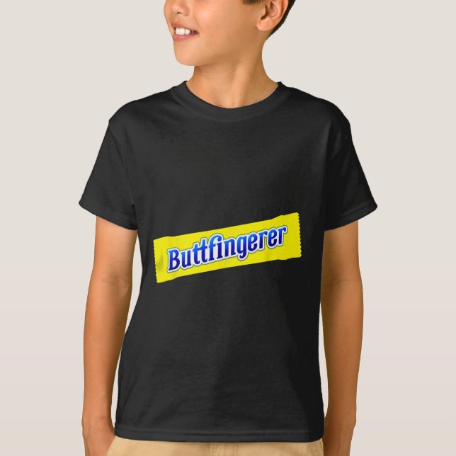 Funny Buttfingerer Inappropriate Offensive Adult D T-Shirt (Front)