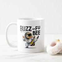 Funny Buzz-Fu Bee Martial Arts