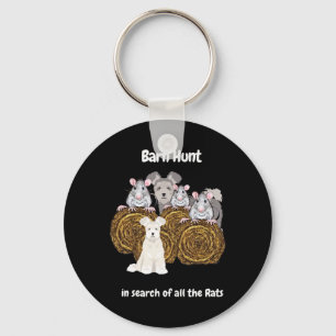 Funny Byrn Hunt - In Search Of Rats With A Pumi Do Keychain