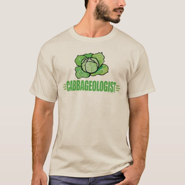 Funny Cabbage Lover T-Shirt (Front)