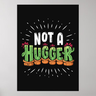 Funny Cactus Poster
