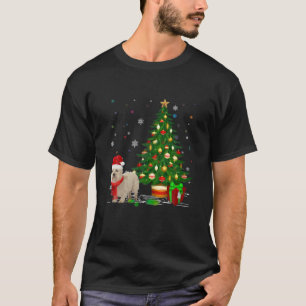 Funny Cairn Terrier Dogs Lover Gift Santa Hat Cair T-Shirt